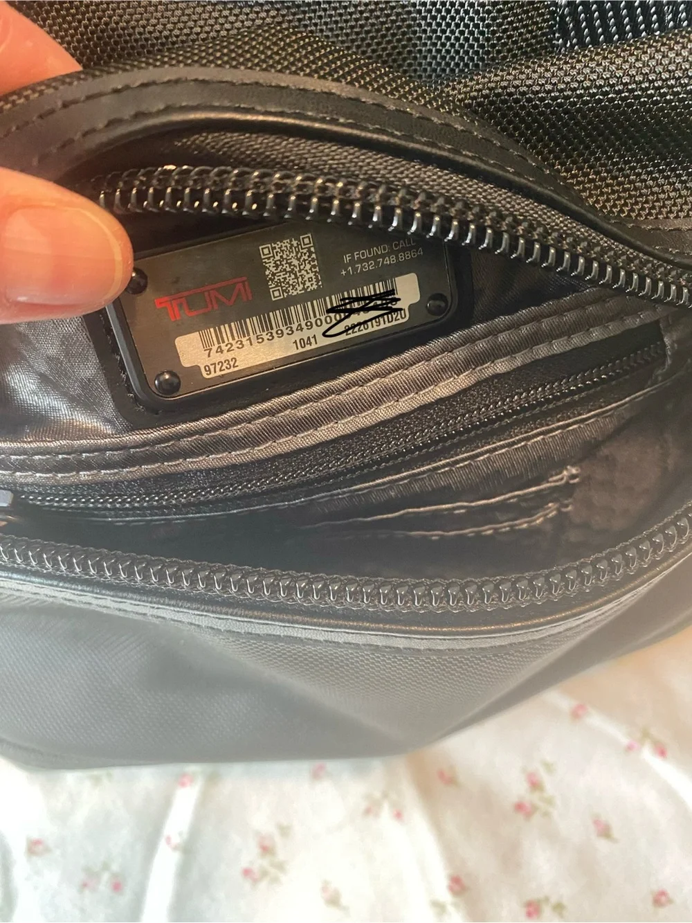 TUMI Alpha Bravo Briefcase with Laptop Compartment.